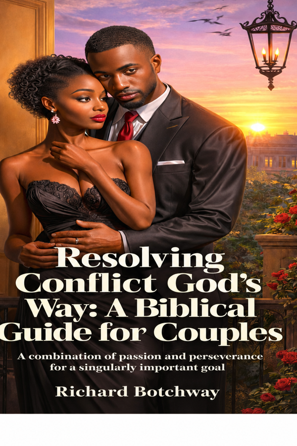 Resolving Conflict God's Way book cover by Richard Botchway